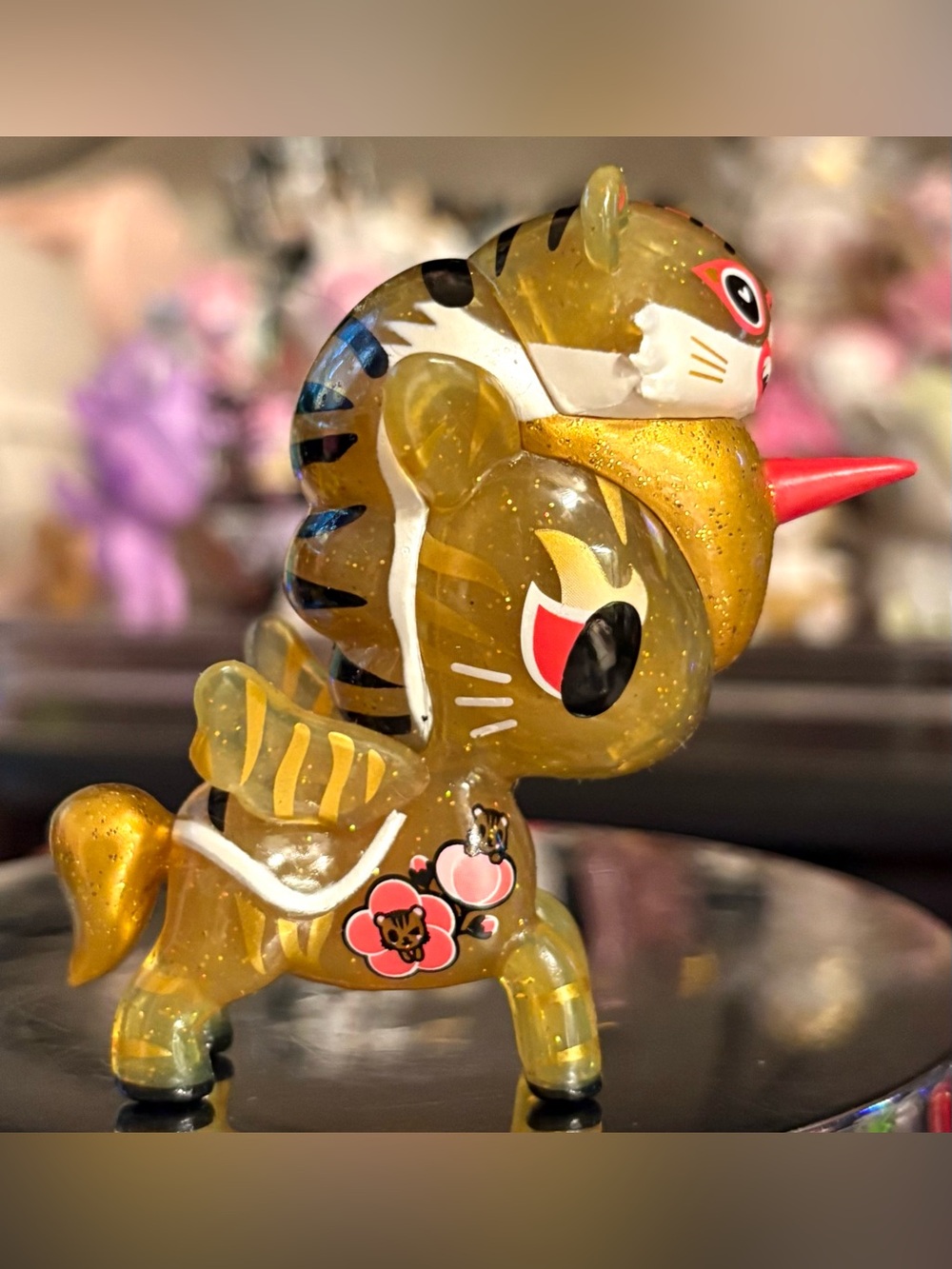 Tokidoki Year of the Tiger Unicorno Lunar Calendar Metallico Collectible Figure